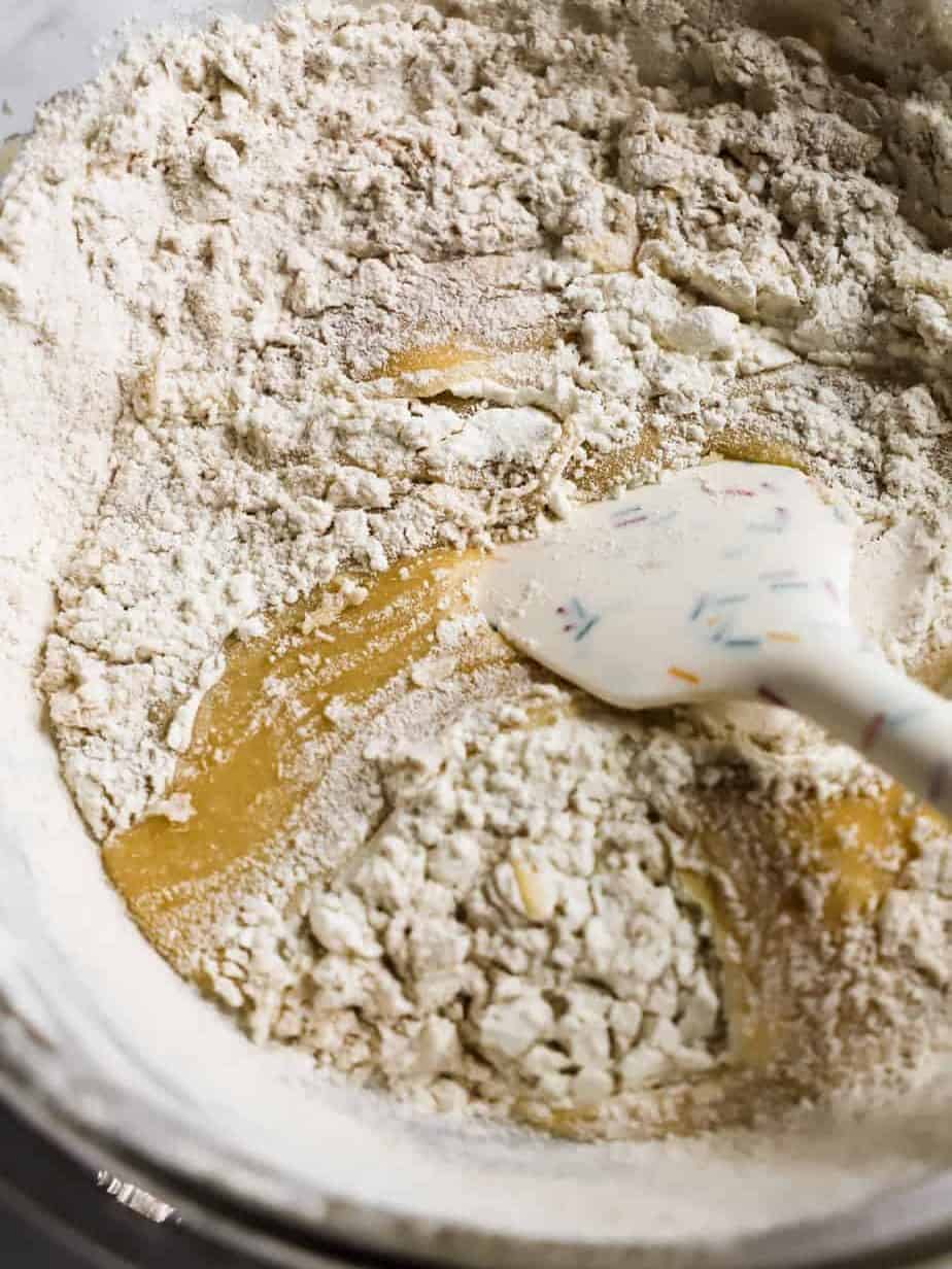 add dry ingredients step 4