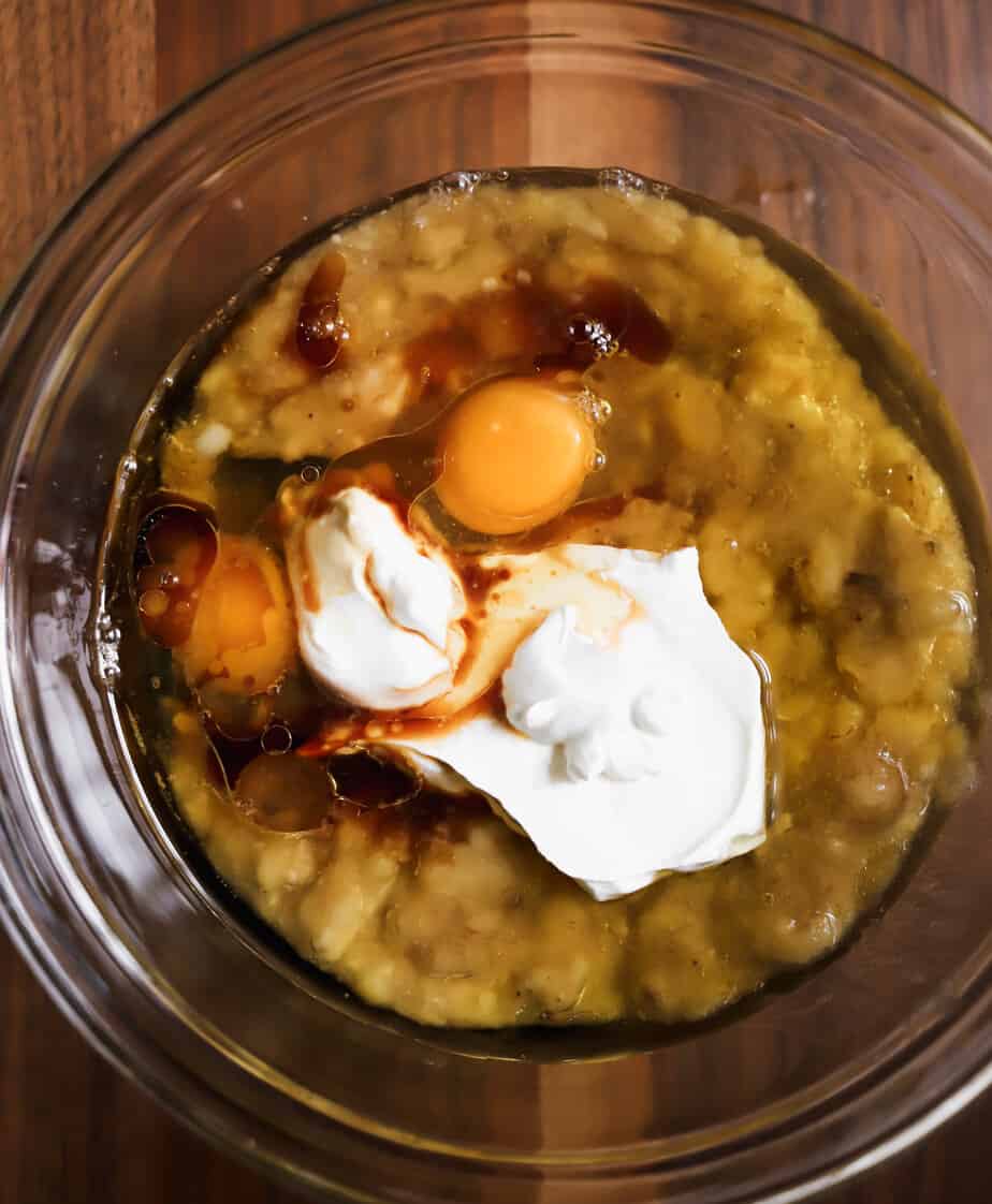 wet ingredients step 1