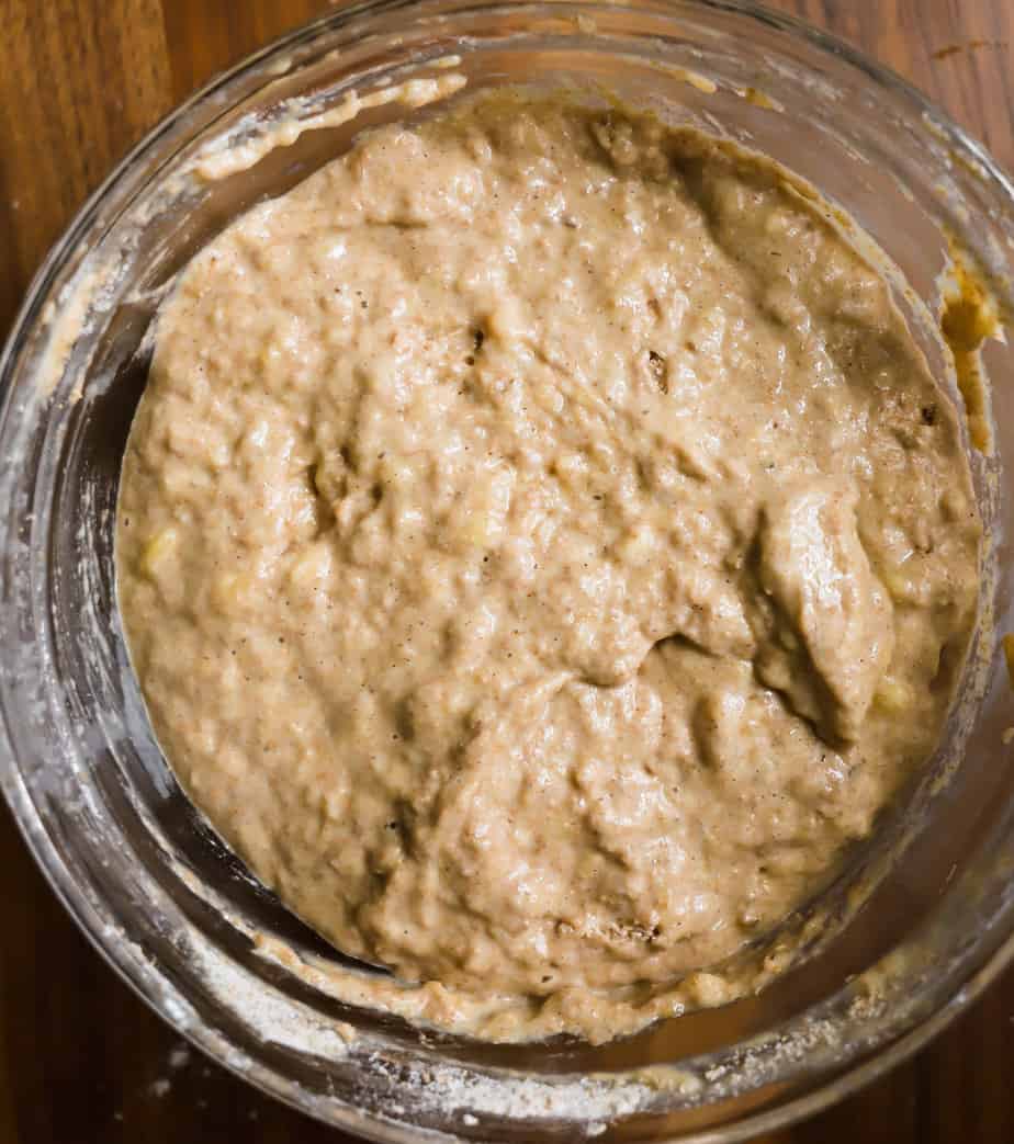 banana bread batter step 6