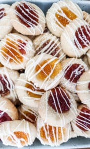 shortbread thumbprint cookies