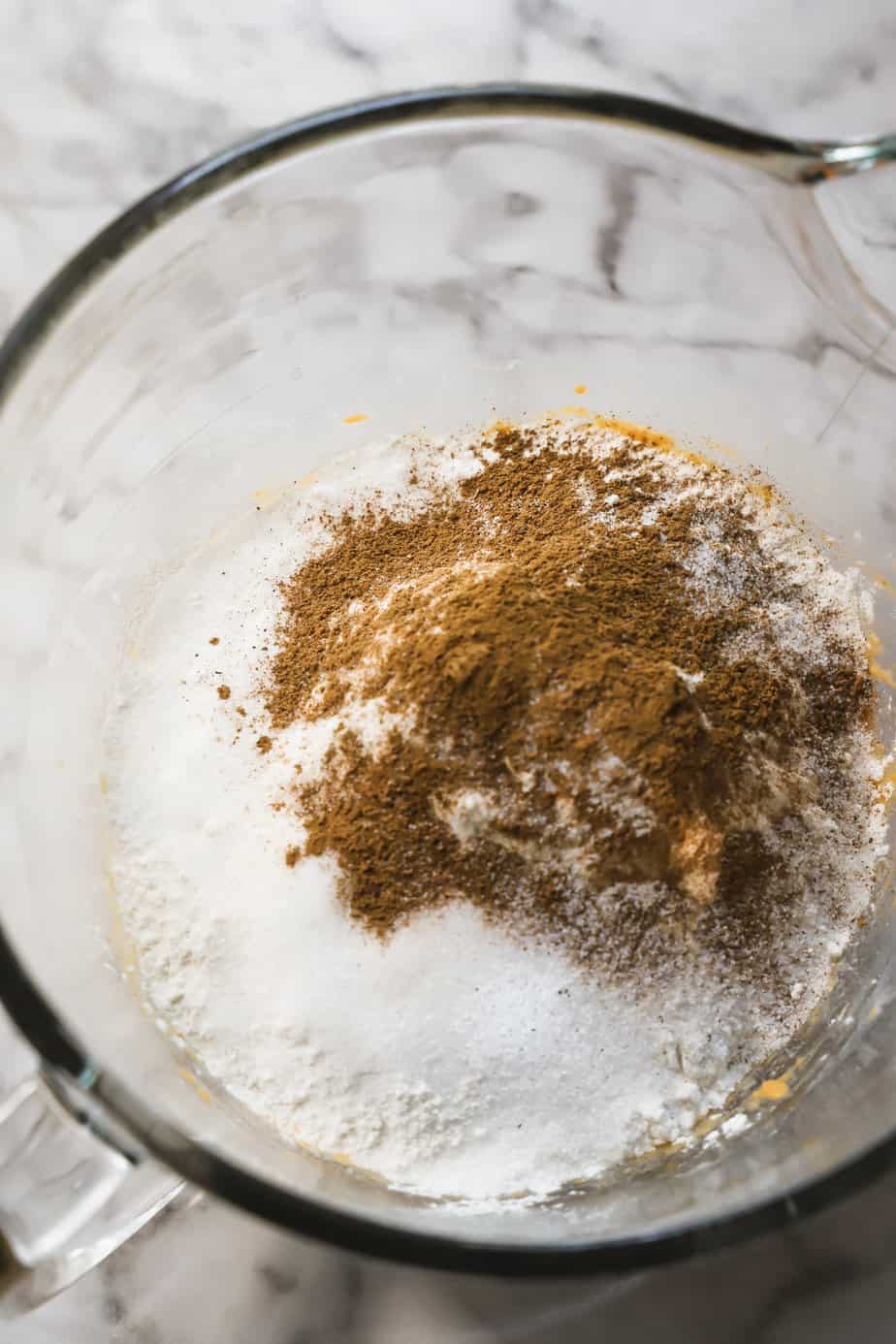 dry ingredients step 4