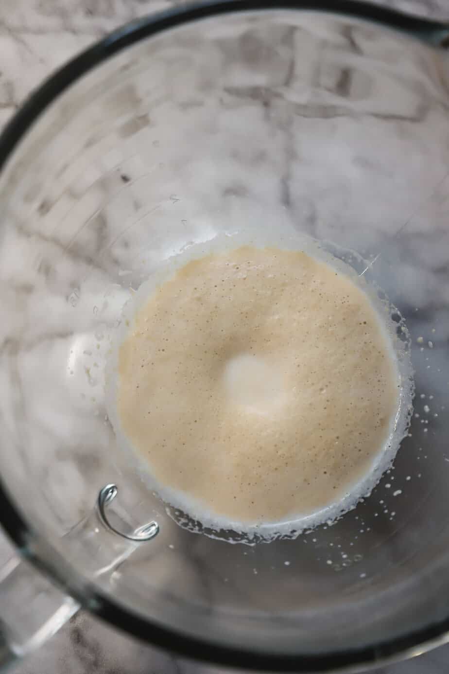 bloomed yeast step 1