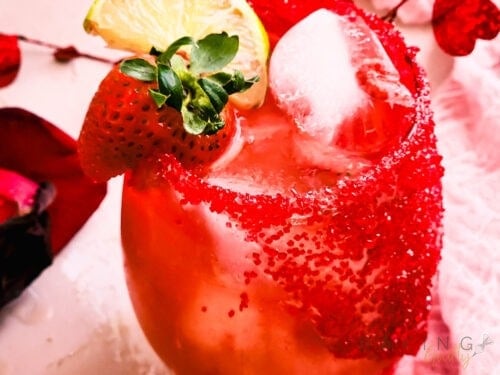 Sweet Love Potion Mocktail - Baking Guilty