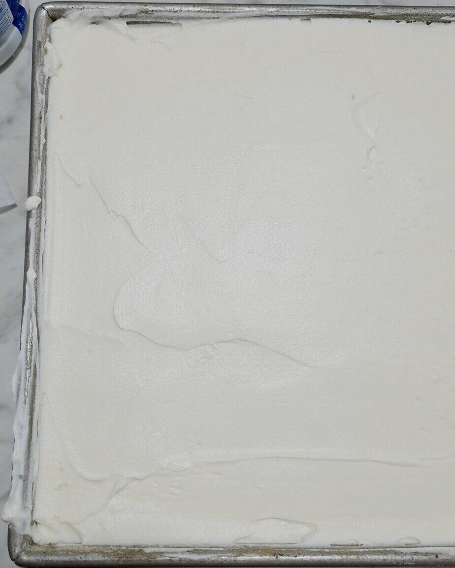 frosted tres leches cake