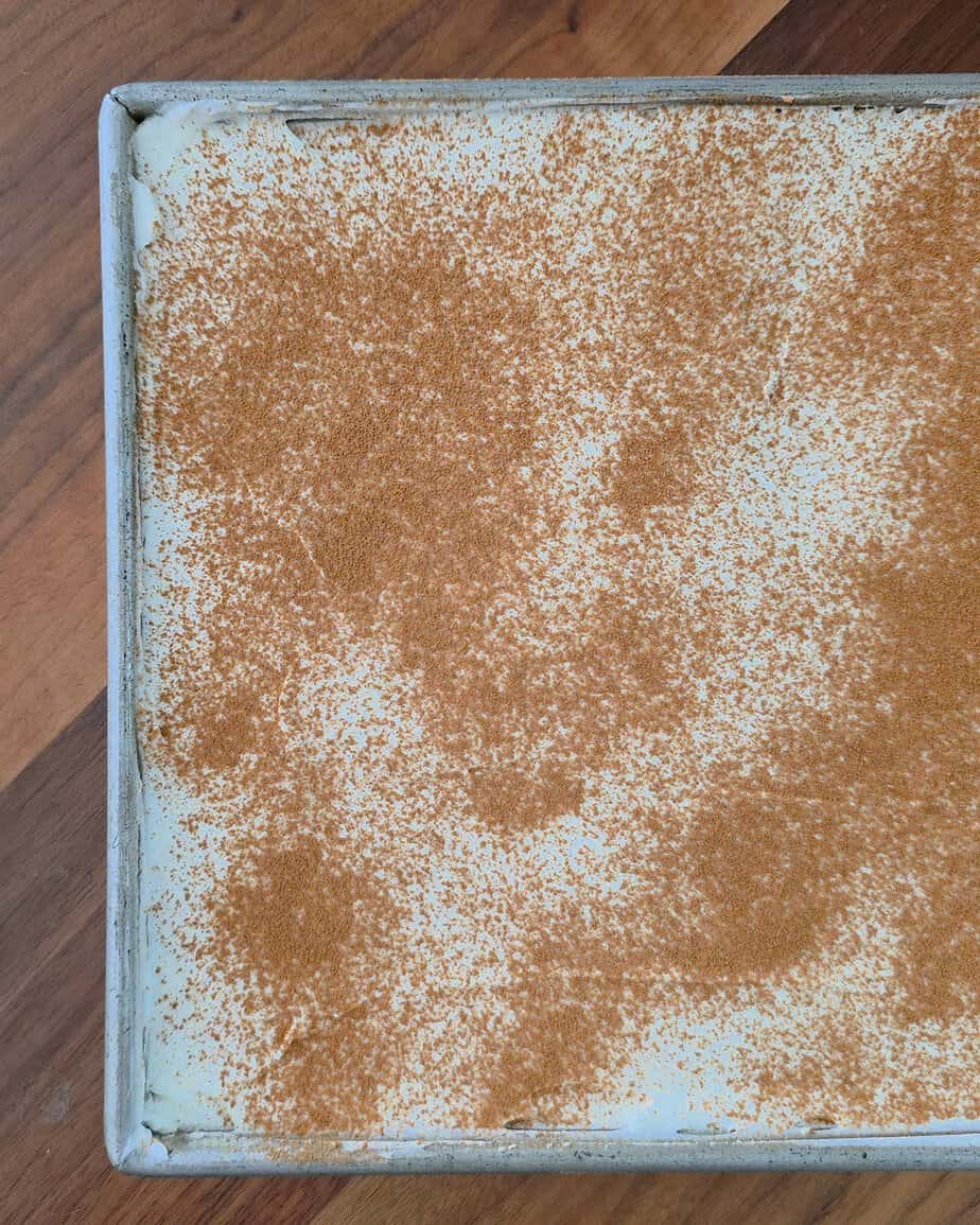 whipped cream topping cinnamon tres leches