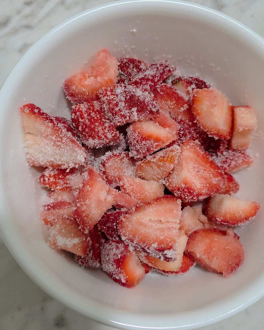 sugar strawberries