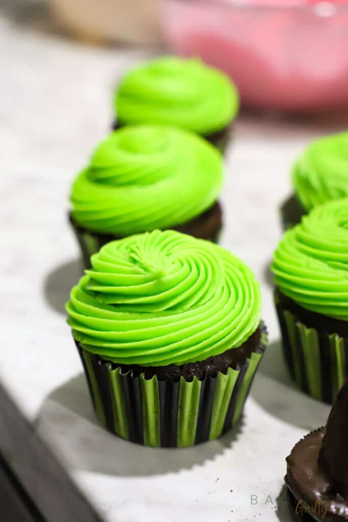 wicked witch of the west cupcakes