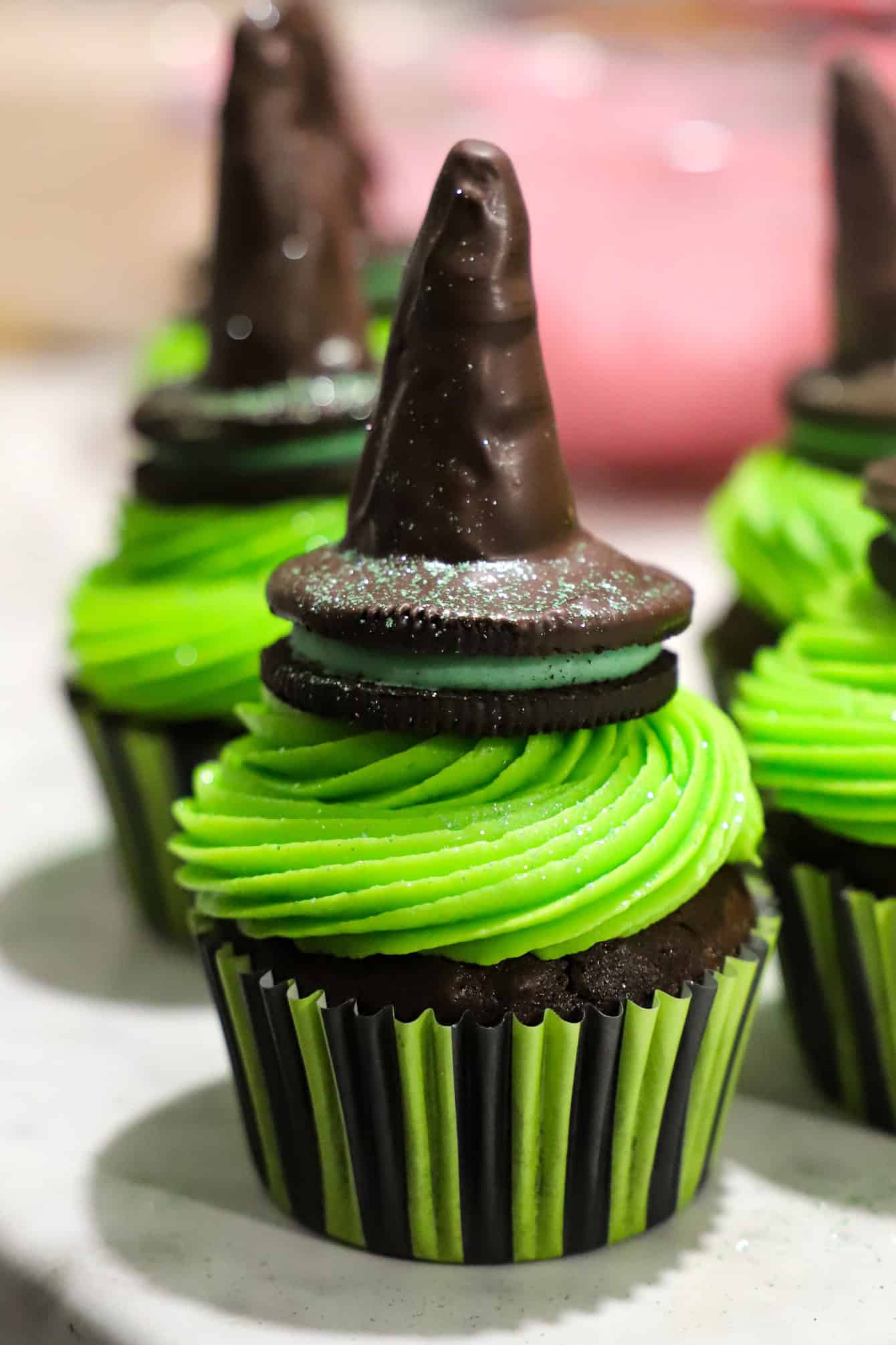 Elphaba Cupcakes